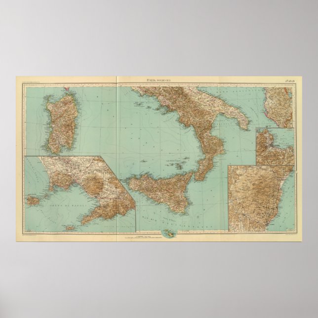 Poster Sul de Itália 2729 (Frente)