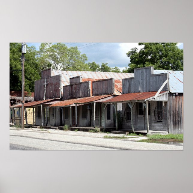 Póster Sul do Texas Weesatche (Frente)