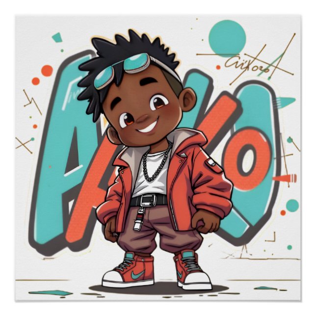 Póster Summer Cool Jay ~ AiKo Kids (Frente)