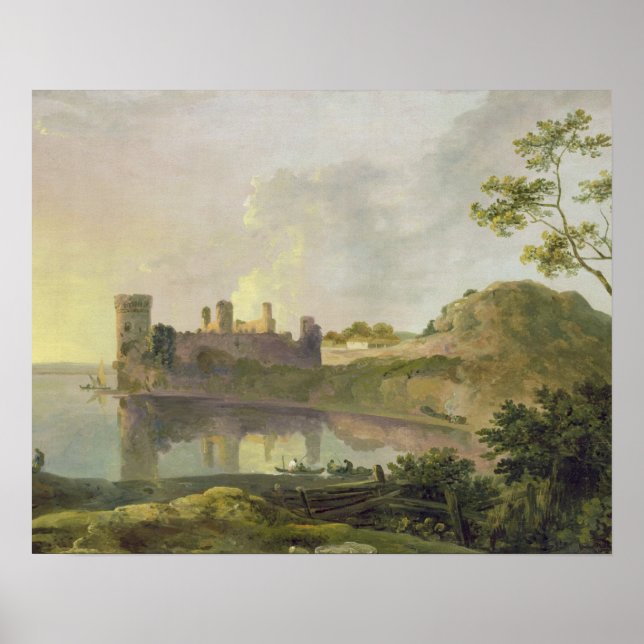 Poster Summer Evening (Castelo de Caernarvon) c.1764-65 ( (Frente)