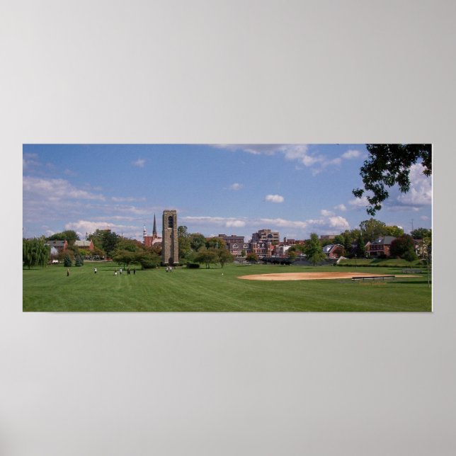 Póster Summer Frederick Cityscape 2 (Frente)