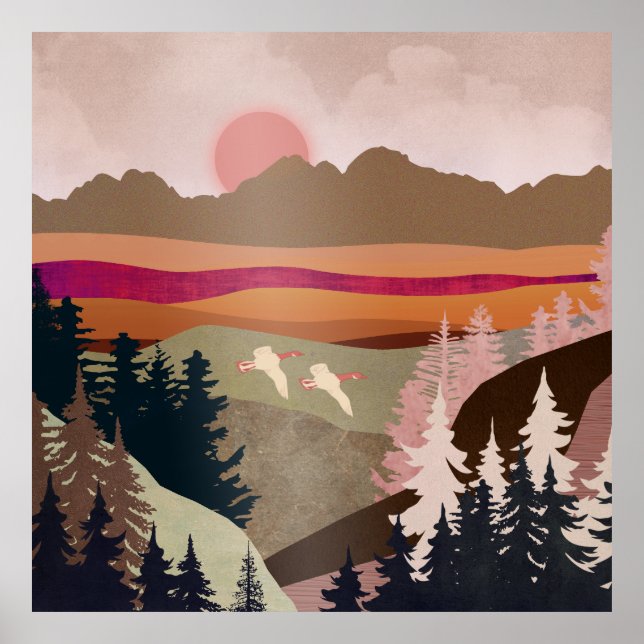 Poster Summer Geese (Frente)