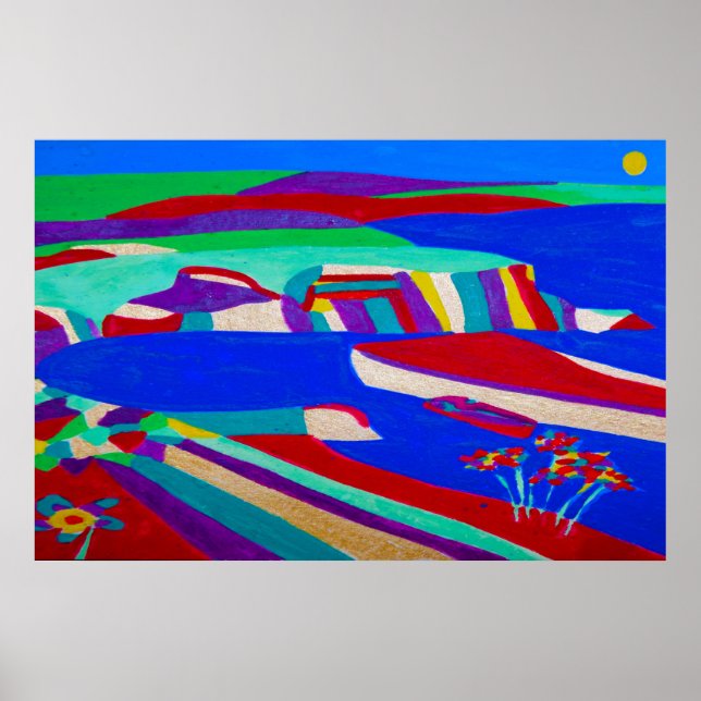 Poster Summer Harbor (Frente)