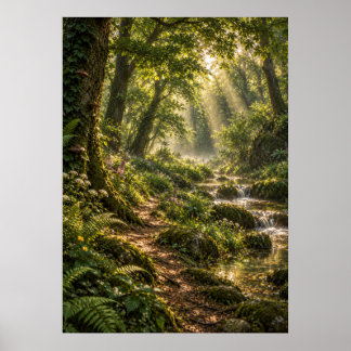 Poster Summer in the Fourfold Forest