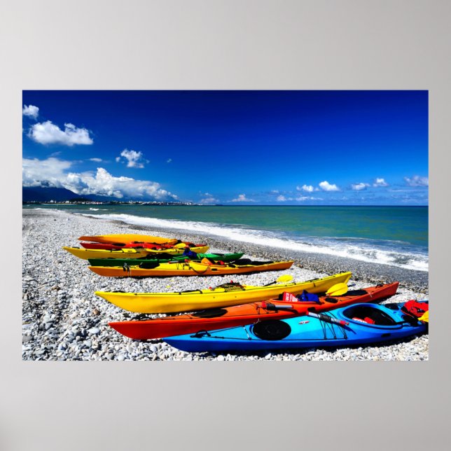 Poster Summer Kayaking (Frente)