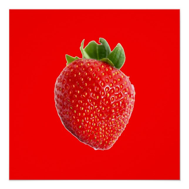Póster Summer Strawberry (Frente)