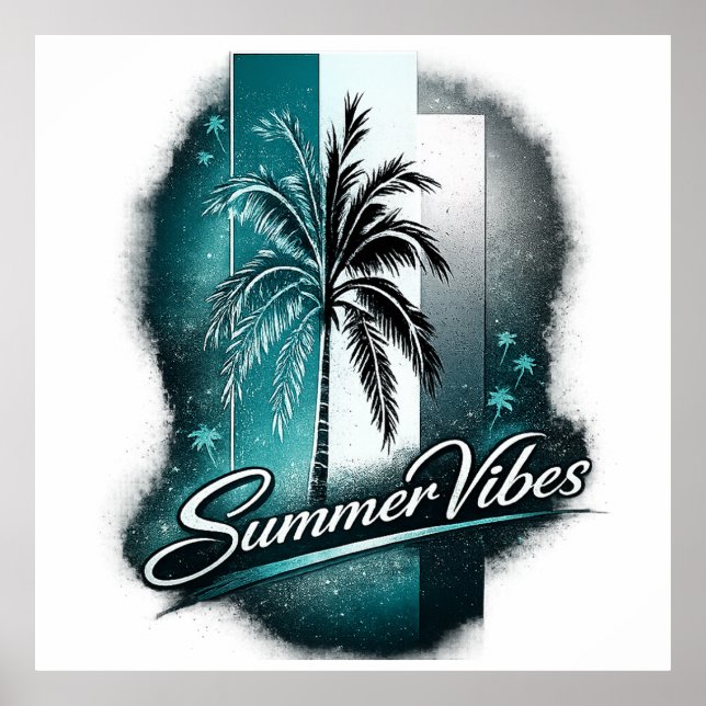 Poster Summer Vibes (Frente)