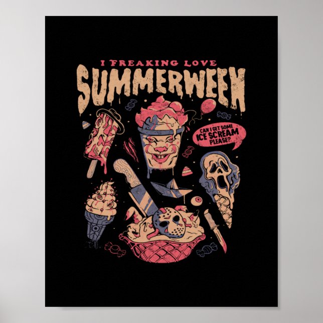 Poster Summerween - Filmes de Terror Engraçados e Góticos (Frente)