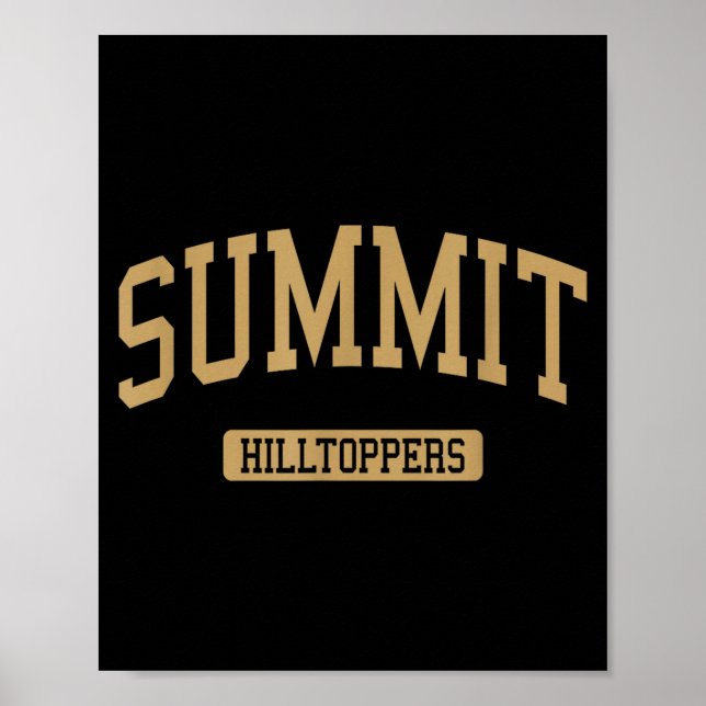 Poster Summit High School Hs Summit Nj Varsity Srts  (Frente)
