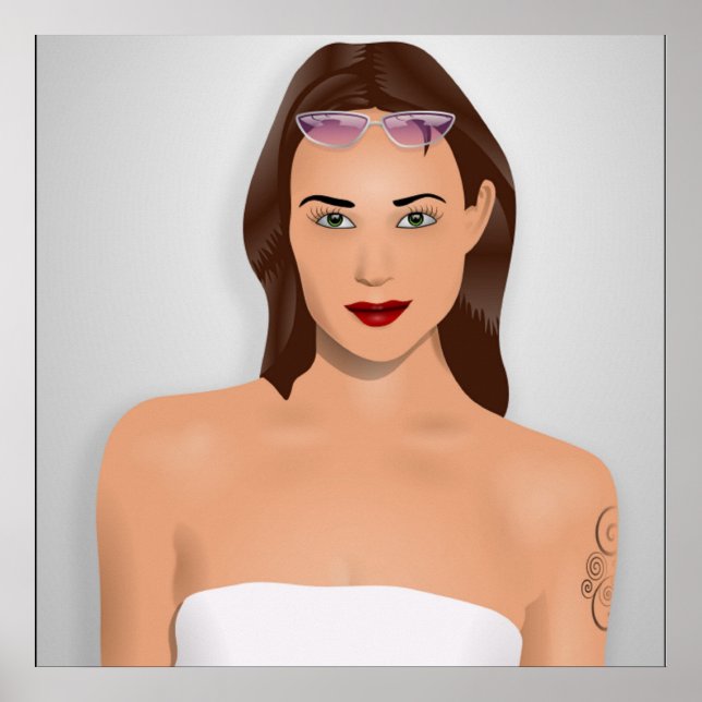 POSTER SUMMMER GIRL (Frente)