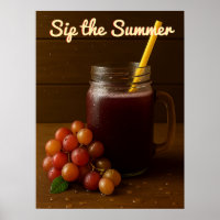 Sumo de Uva Vermelha Oculta - "Sip the Summer