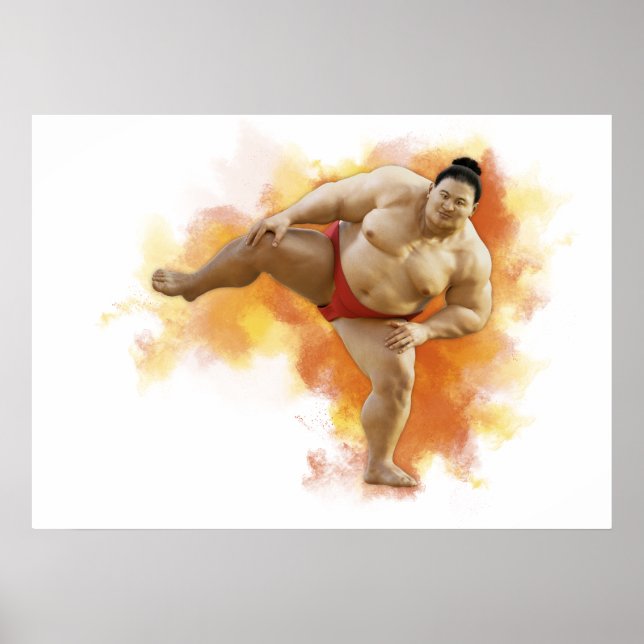 Poster SUMO Wrestler (Frente)