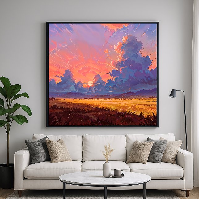 Poster Sun Cast - Painterscape Style (Criador carregado)