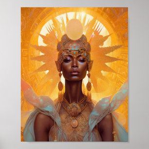 Poster Sun Goddess Fantasy Art