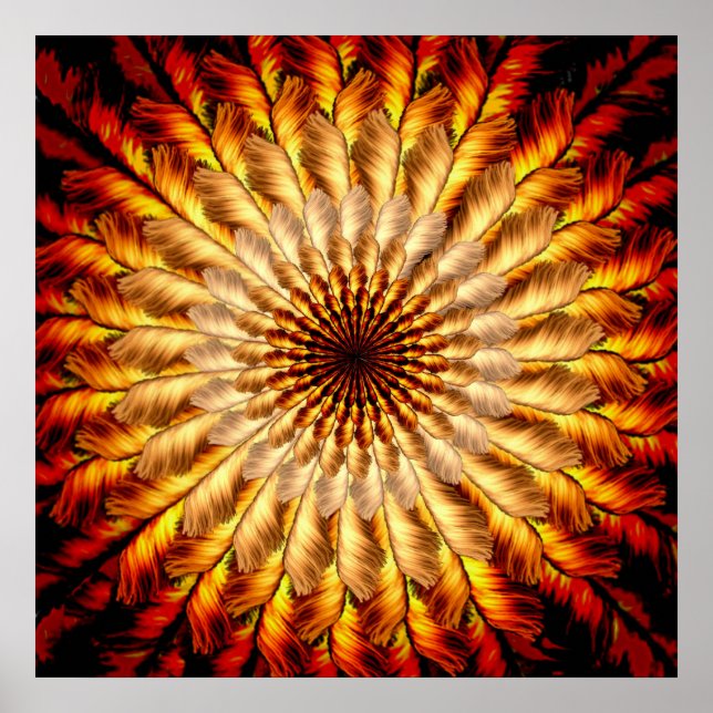 Póster Sun Mandala (Frente)