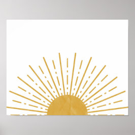 Poster Sun Poster, Sun Art Impressão, Sun Wall Art, Sun A