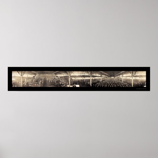 Póster Sunday Tabernacle Photo 1910 (Frente)