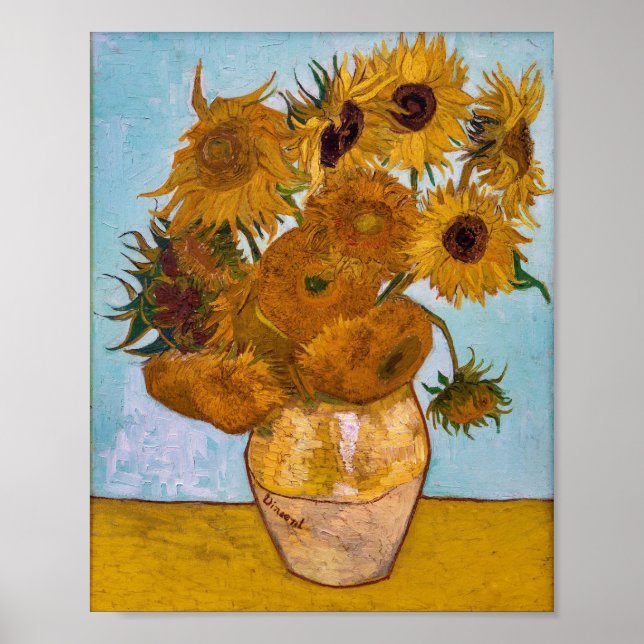 Poster Sunflowers  (Frente)