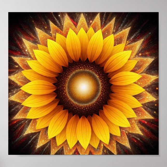 Poster SunFlowerWitch (Frente)