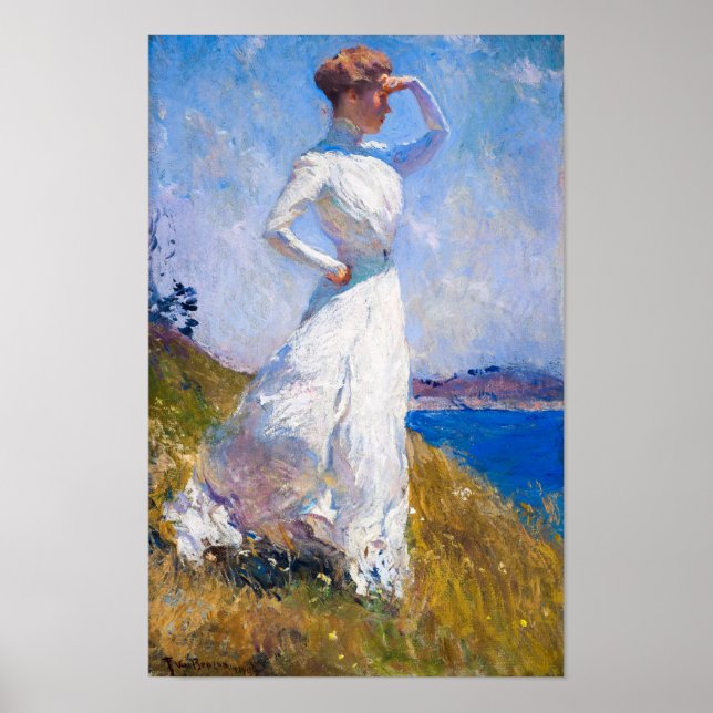 Poster Sunlight, 1909, por Frank Weston Benson (Frente)