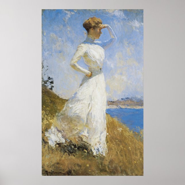 Poster Sunlight, de Frank Weston Benson (Frente)