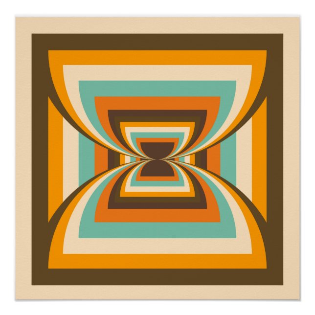 Póster "Sunlit Serenity - Yellow Wall Art" (Frente)