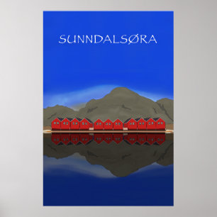 Poster Sunndalsøra Nordmøre Noruega