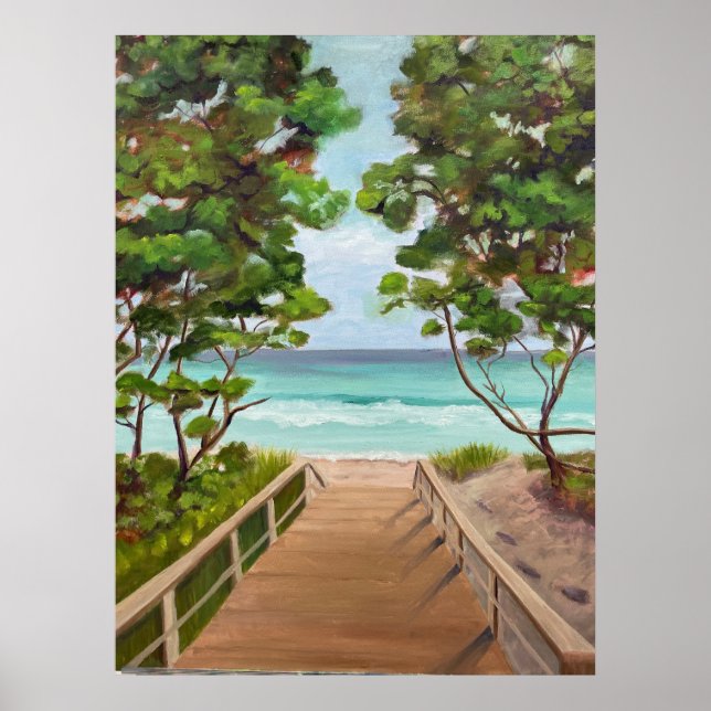 Poster Sunny Beach Escape (Frente)