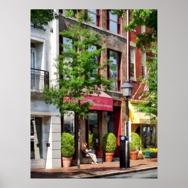 Póster Sunny Morning Alexandria VA (Frente)