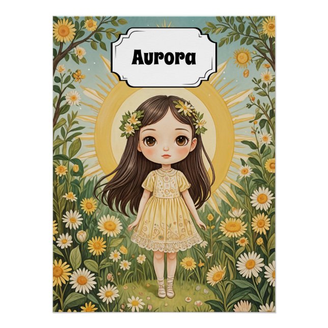 Póster Sunny Serenade Personalizada (Frente)