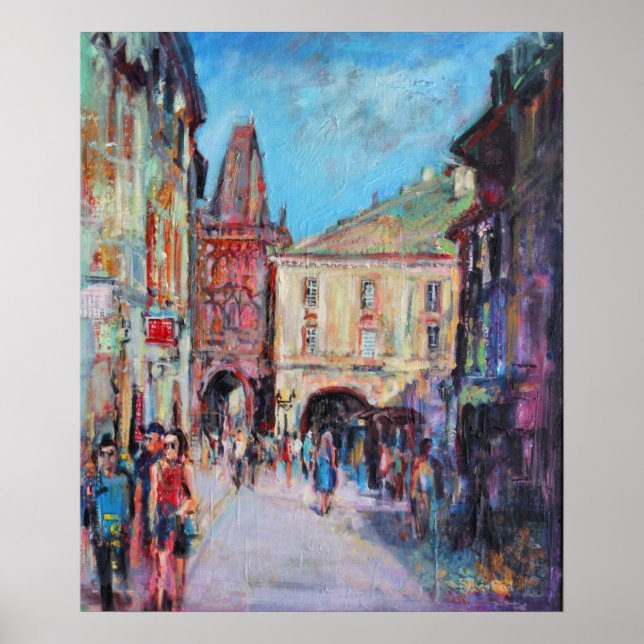 Póster Sunny Side Praga (Frente)