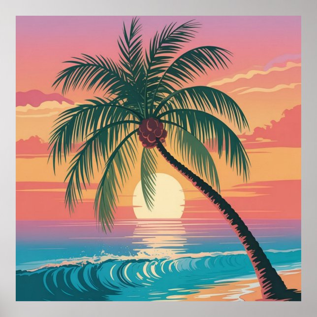 Poster Sunny Vibes (Frente)