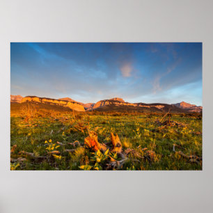 Póster Sunrise Luzes Luzes Blackleaf Canyon 2