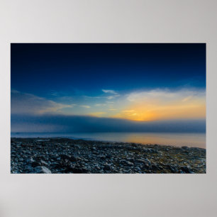 Poster Sunrise na Baía de Gouldsboro, Maine