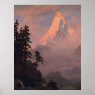 Poster Sunrise no Matterhorn