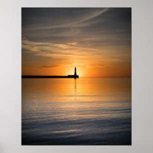 Póster Sunrise no Roker Poster/Impressão