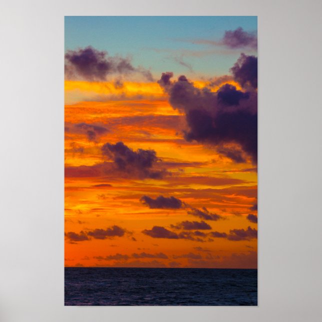 Poster Sunrise Sky, Florida (Frente)
