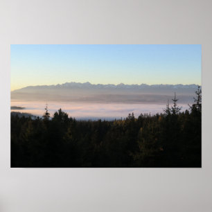 Poster Sunrise sobre Tatras