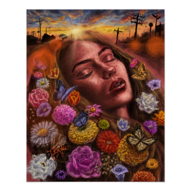 Póster Sunset (Frente)