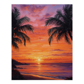 Póster Sunset