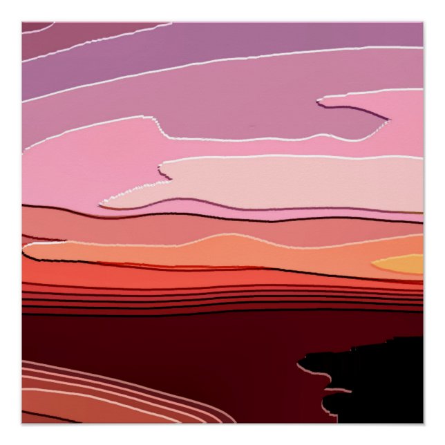 PÓSTER SUNSET (Frente)