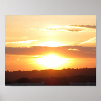 Poster sunset