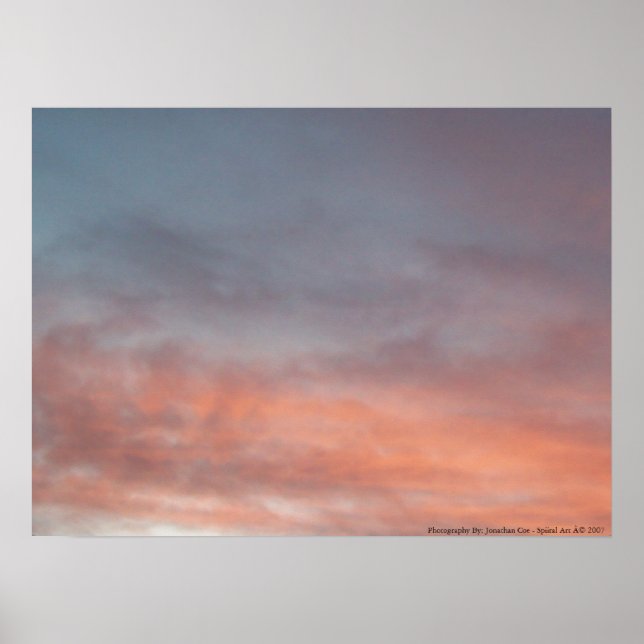 Poster Sunset (Frente)