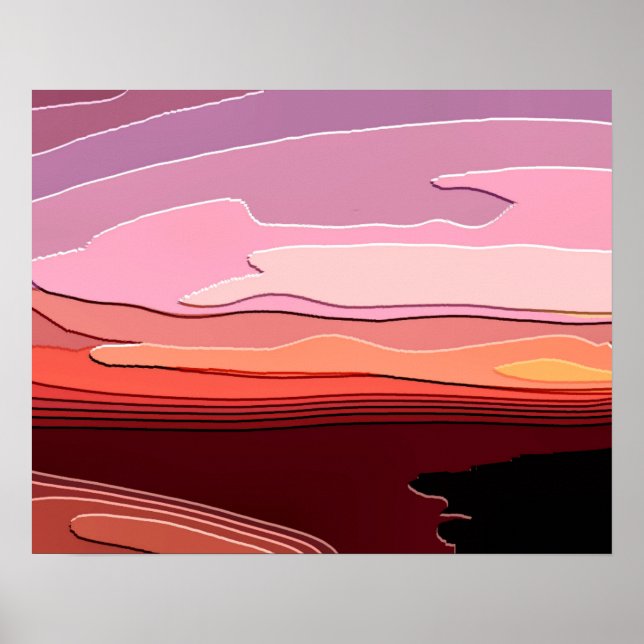 PÓSTER SUNSET (Frente)