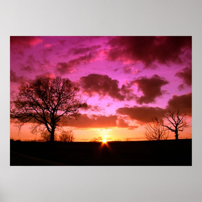 Poster sunset (Frente)