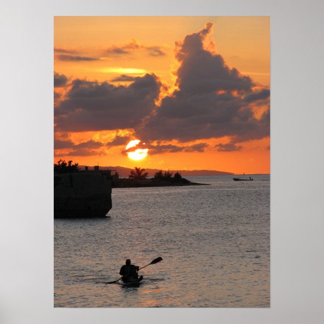 Poster sunset (Frente)