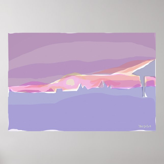 Póster Sunset (Frente)