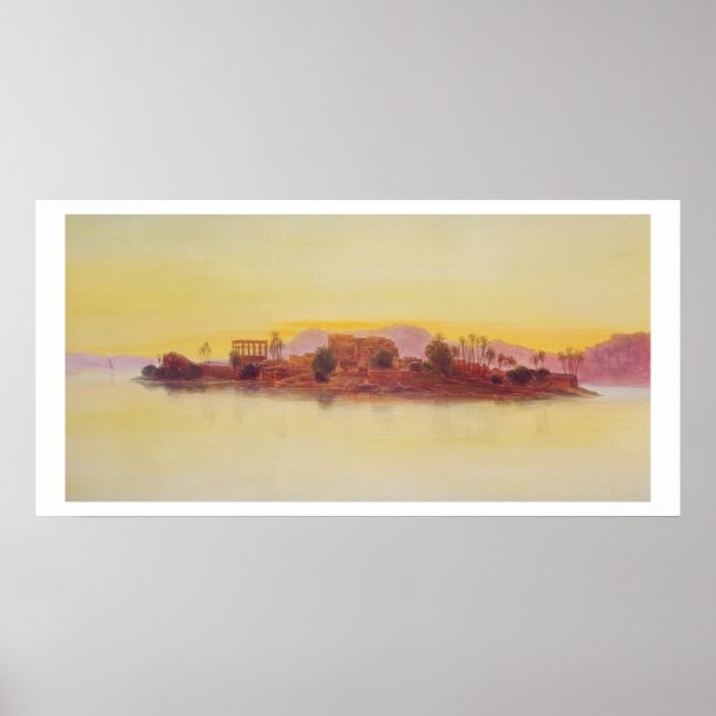 Póster Sunset, 1861 (painel) (Frente)
