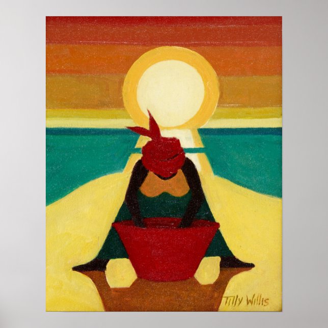 Póster Sunset Africano 2009 (Frente)