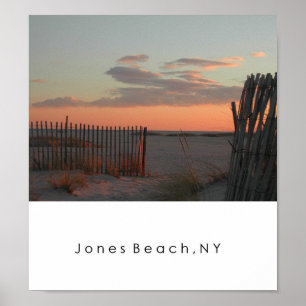 Poster Sunset at Jones Beach